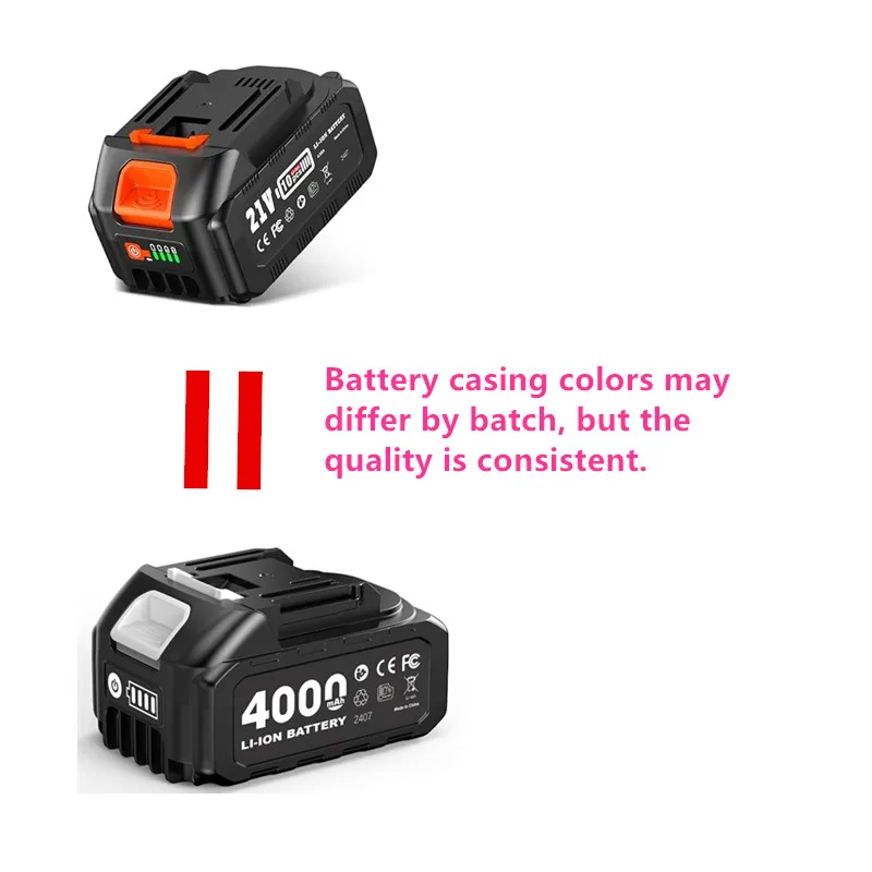Rechargeable Lithium Battery 4.0Ah For Makita 21V Power Tool Cordless Saw Drill Grinder Blower Wrench Replacement Li-ion Battery
