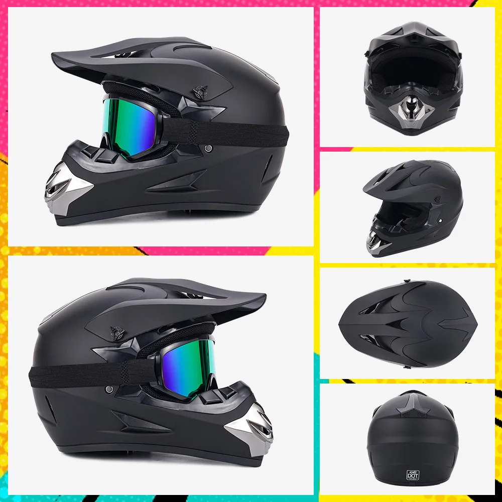 Motorcycle helmet Motorcycle Full Face Helmet Men Women Fashion with Dual Lens racing full face helmet motorcycles accessories