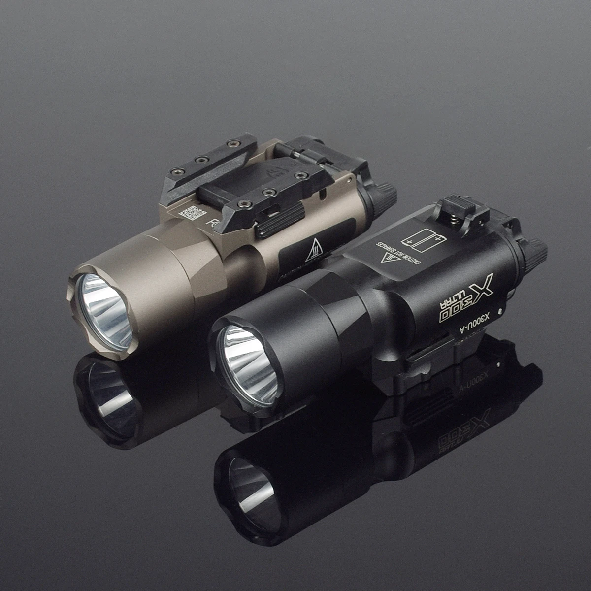 US Hot Tactical X300 Ultra Surefire X300U Light Airsoft LED Scout Flashlight G17 G19 Spotlight Picatinny Rail Lights