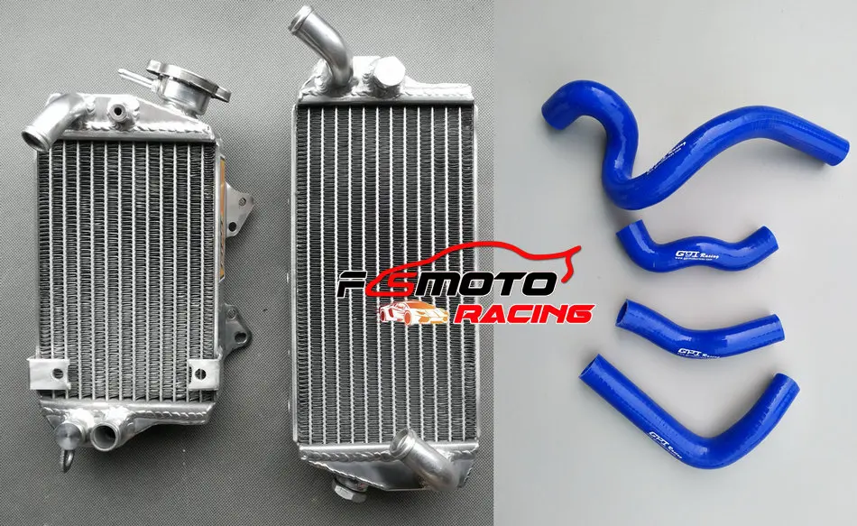 Aluminum Radiator + Silicone Hose For Kawasaki KLX650 KLX 650 1993-1996 1994 1995 93 94 95 96