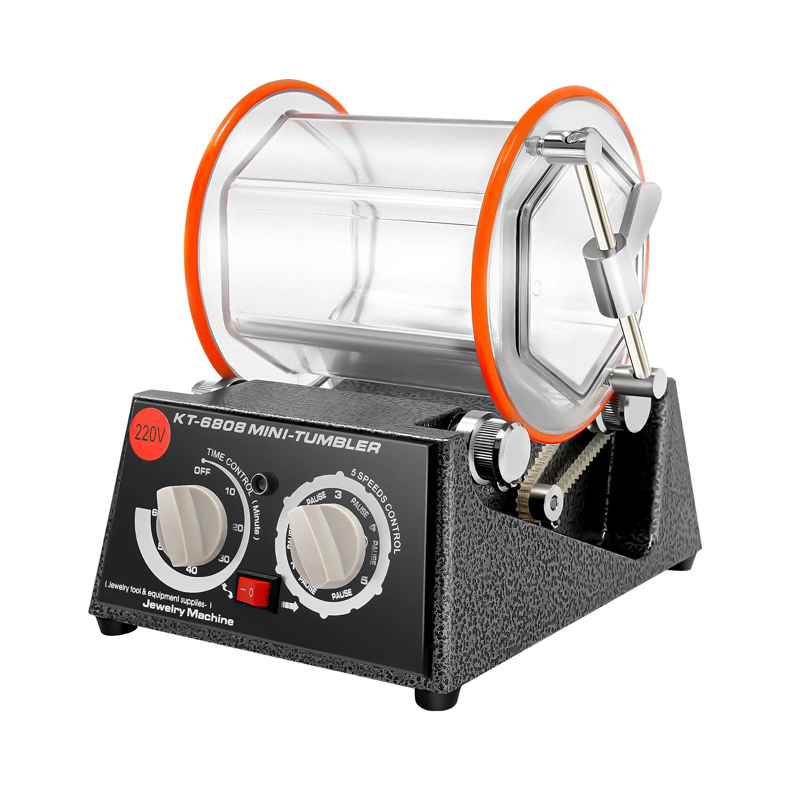 5 Gears Electric Polisher, 60W Polishing Machine, Jewelry Rotary Polishing Machine 3KG EU/US/UK