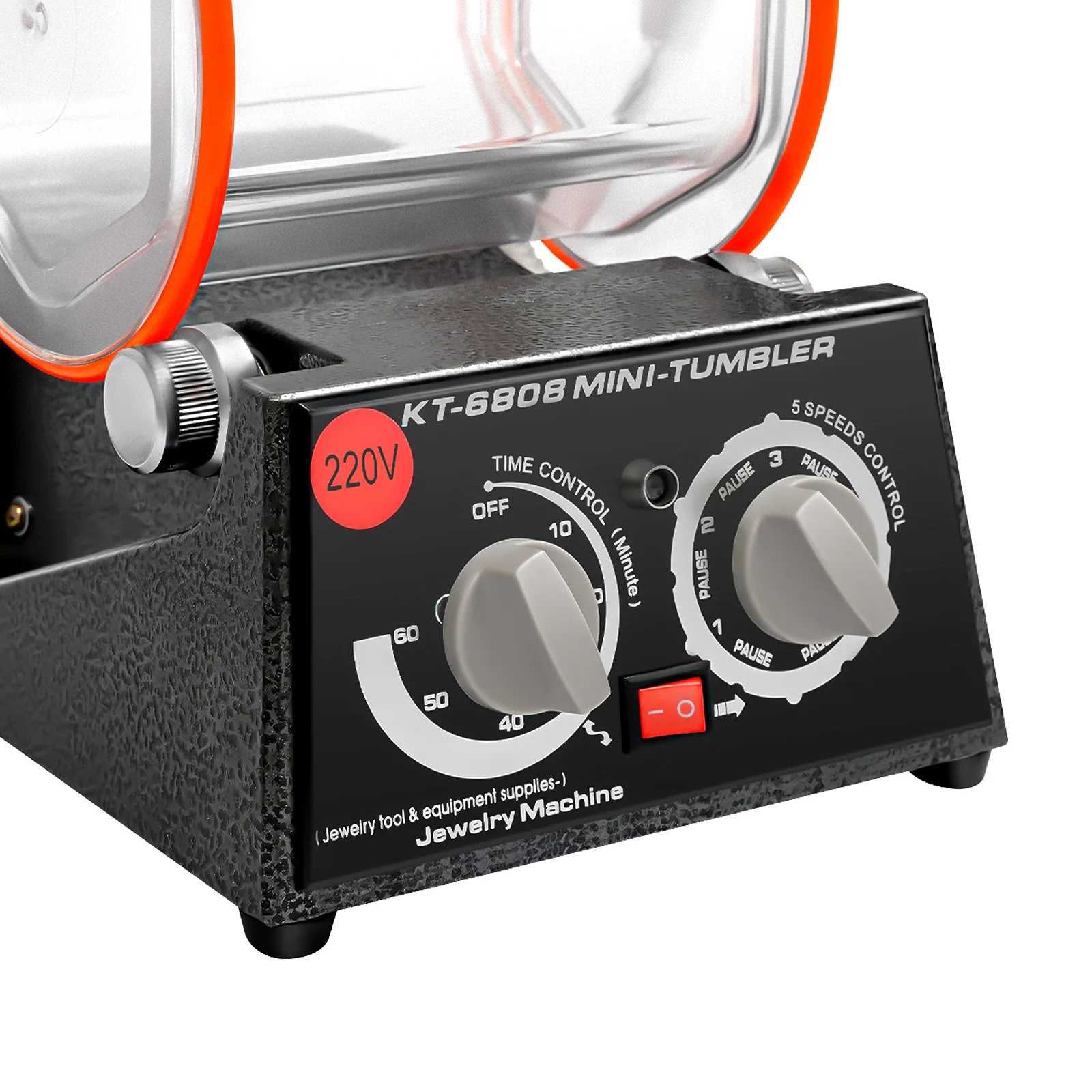 5 Gears Electric Polisher, 60W Polishing Machine, Jewelry Rotary Polishing Machine 3KG EU/US/UK