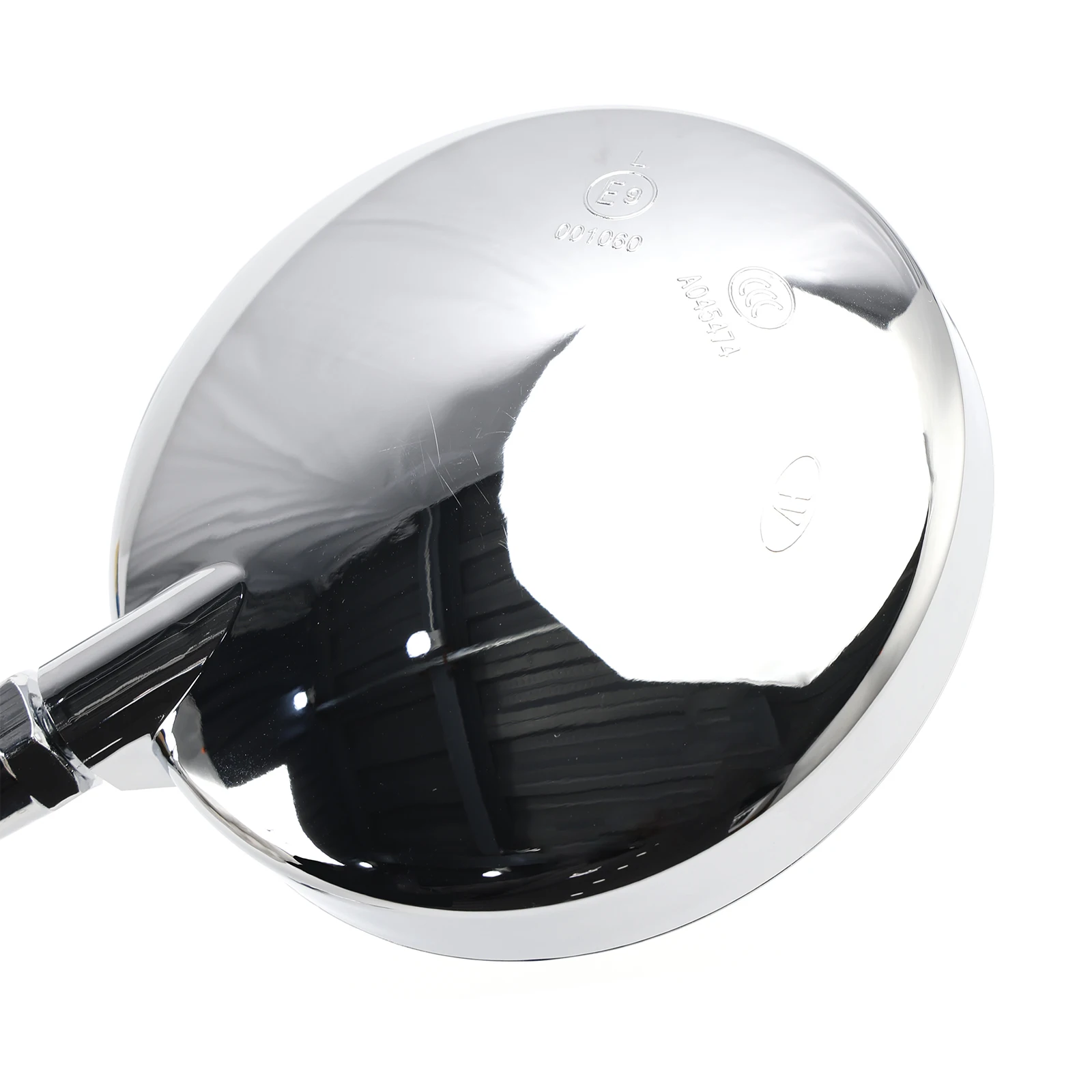 Artudatech Pair Chrome M10 Rearview Mirrors - 2 Type Stems For Kawasaki Z1 Z1000 Z 900 Z 1000