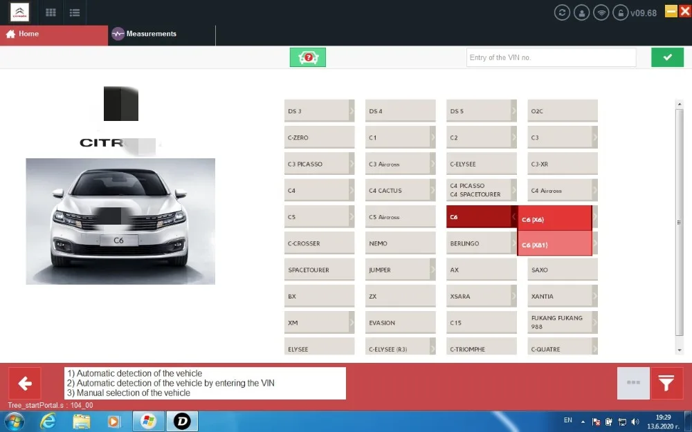 🔥2025 Newest Diagbox V9.96 Car Diagnostic Tool ⭐ALL in 1 for Citroen/Peugeot🚗 9 Language✅Free Update✅OBD2 Scanner ECU Coding