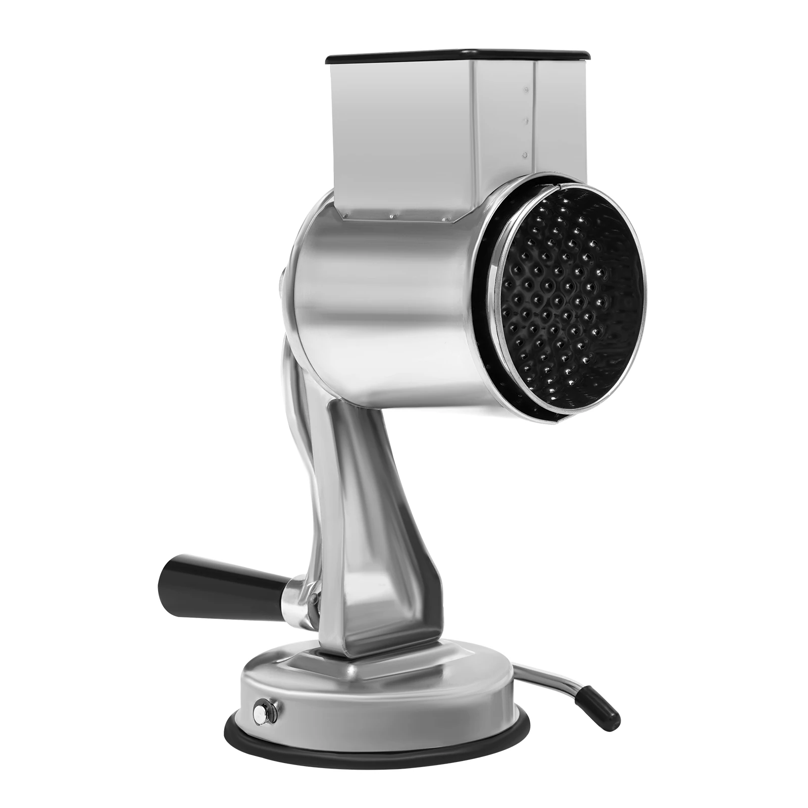 Rotary Grater W/5 Blades Stainless Steel Manual Grinder Vegetable Slicer Peanut Nuts Grinder Cheese Vegetable Shredder