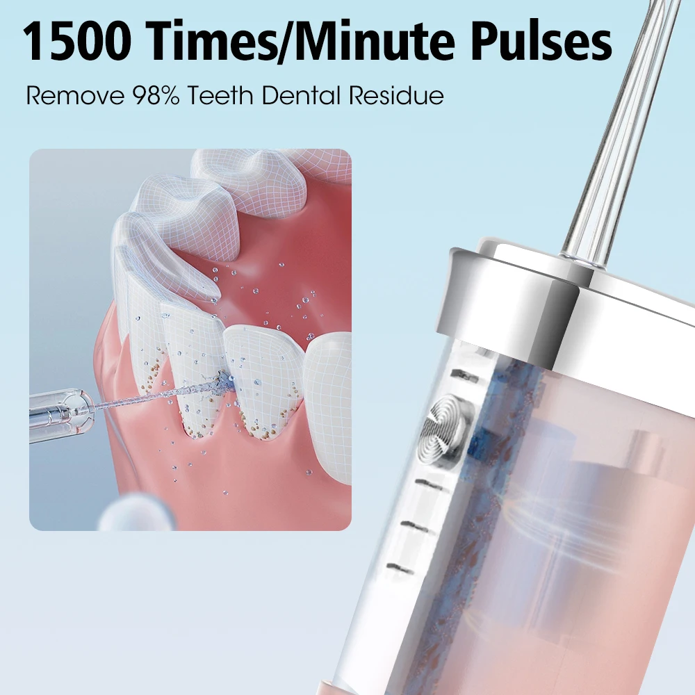 Portable Oral Irrigator Ultrasonic Calculus Remover Electric Teeth Whitening Dental Scaler Plaque Stains Tartar Home Oral Care