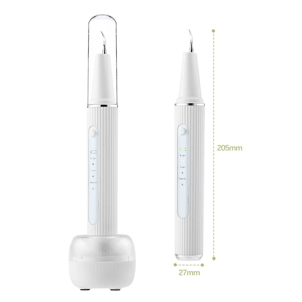 Portable Oral Irrigator Ultrasonic Calculus Remover Electric Teeth Whitening Dental Scaler Plaque Stains Tartar Home Oral Care