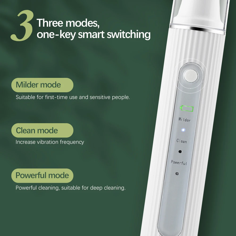 Portable Oral Irrigator Ultrasonic Calculus Remover Electric Teeth Whitening Dental Scaler Plaque Stains Tartar Home Oral Care