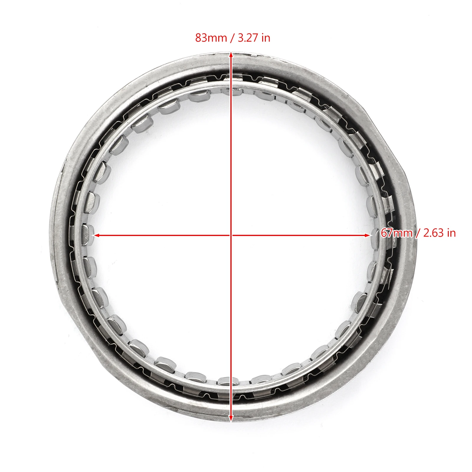 Areyourshop for Arctic Cat TRV 550 VLX Prowler ATV 0802-035 One Way Starter Clutch Bearing for Suzuki LT-F500F QuadRunner 500