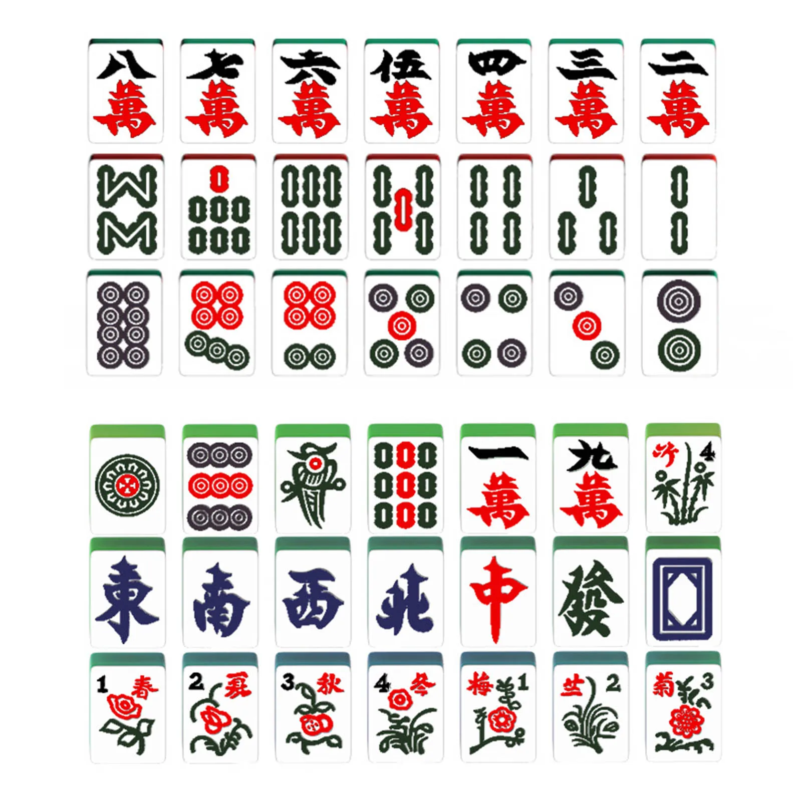 DIY Mahjong Silicone Mold Handmade Mahjong Making Supplies Crystal Glue Mold Mahjong Game Pieces Tiles Resin Cake Silicone Molds