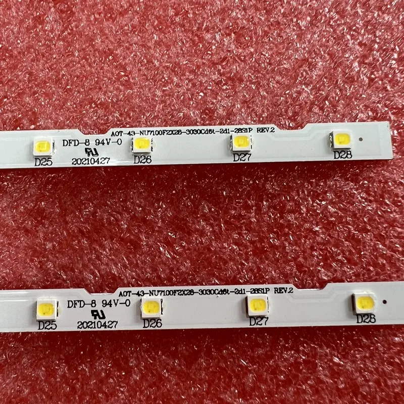 LED Strip For UA43RU7100K UE43NU7020 UE43NU7022K UE43RU7172 UA43NU7100 UE43RU7179 UE43RU7175U UN43RU7100 UE43RU7100 BN96-45954A