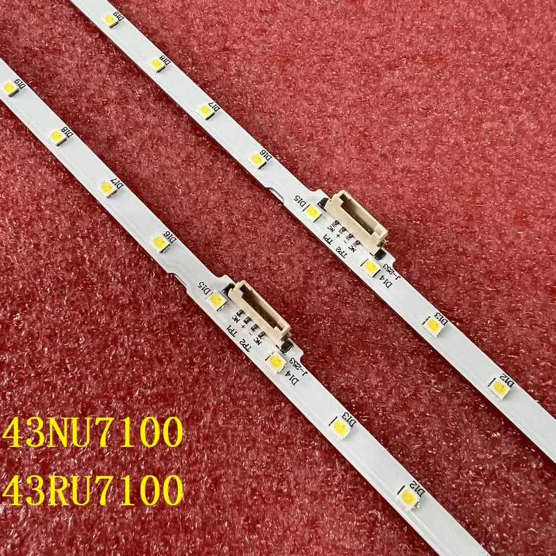 LED Strip For UA43RU7100K UE43NU7020 UE43NU7022K UE43RU7172 UA43NU7100 UE43RU7179 UE43RU7175U UN43RU7100 UE43RU7100 BN96-45954A