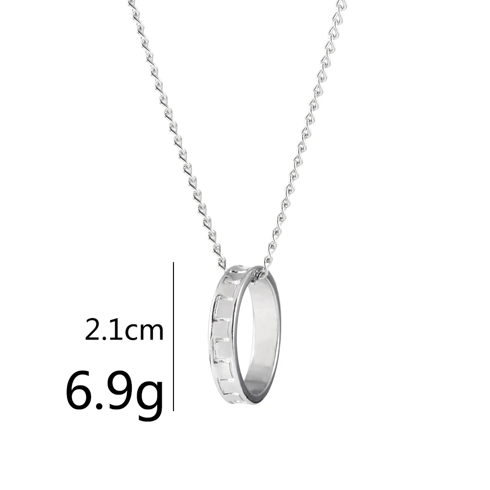 Anime Shaman King Necklace Ufyui Horokeu Horohoro Cosplay Necklace for Women Men Jewelry Accessories