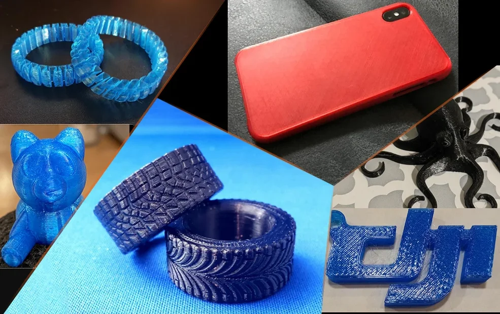 Eryone TPU Filament 1.75mm 1 Spool 0.5kg New Arrival TPU Filament for 3D Printer 3 Roll/5 Roll/11 Roll