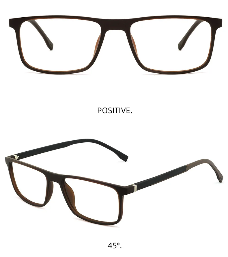 Prescription Glasses Men Blue Anti Light Glasses TR90 Black Computer Eyeglasses Frames For Men Myopia Fake Glasses Frame oculos
