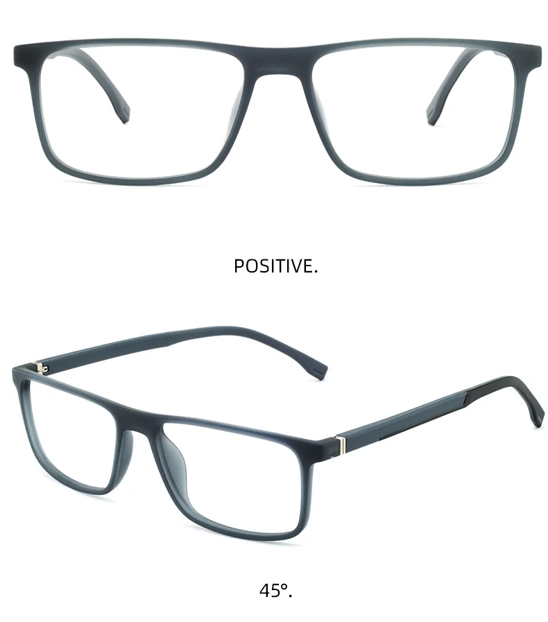 Prescription Glasses Men Blue Anti Light Glasses TR90 Black Computer Eyeglasses Frames For Men Myopia Fake Glasses Frame oculos