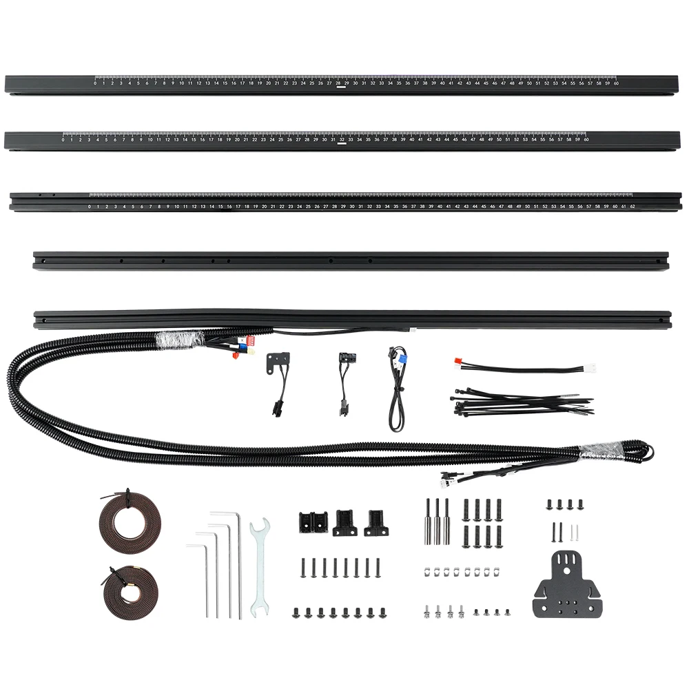 Laser Engraver Expansion Kit DIY Desktop Laser Engraving Aluminum Profile Frame 400/600mm Upgrade Kit For TTS-55 Pro TTS-10 Pro