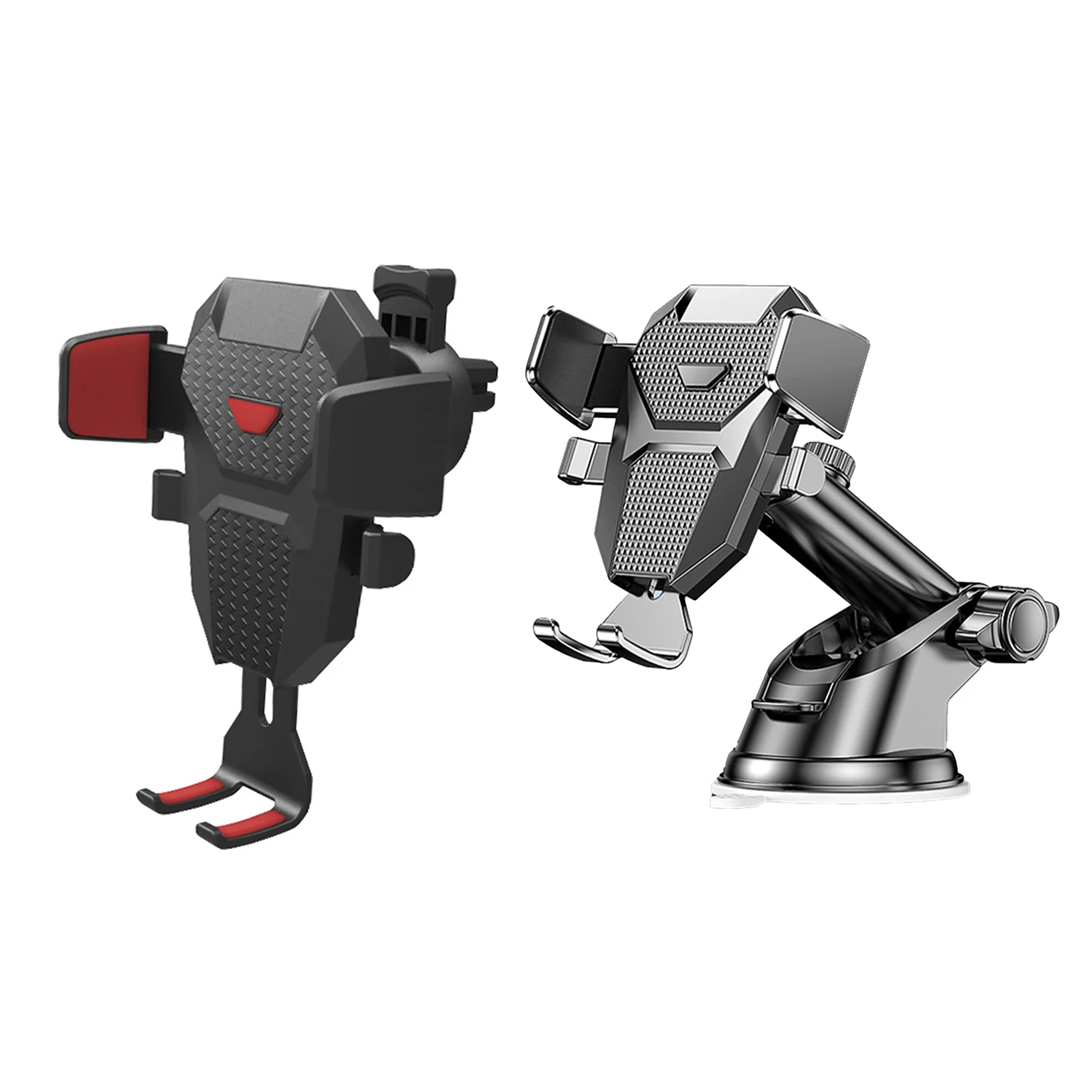 Car Phone Mount Holder Suction Cup Car Phone Holder Auto Air Outlet Cell Phone Bracket Long Arm Telescopic Cellphone Support