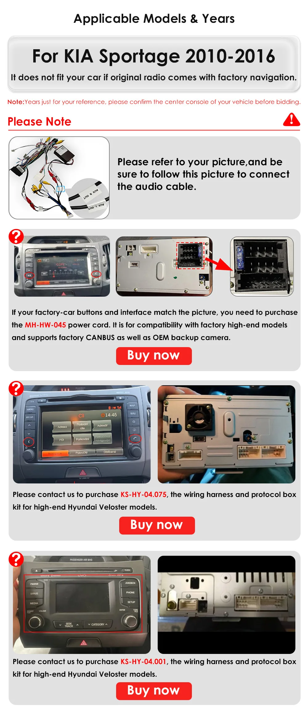 Hizpo Android 14 Car Radio GPS For KIA Sportage 3 2010 2011-2016 Multimedia Video Player 2din Navigation AUTO Stereo Head Unit