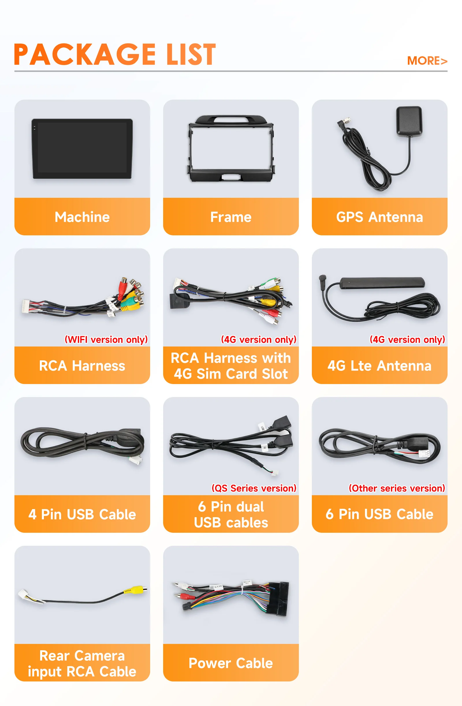 Hizpo Android 14 Car Radio GPS For KIA Sportage 3 2010 2011-2016 Multimedia Video Player 2din Navigation AUTO Stereo Head Unit