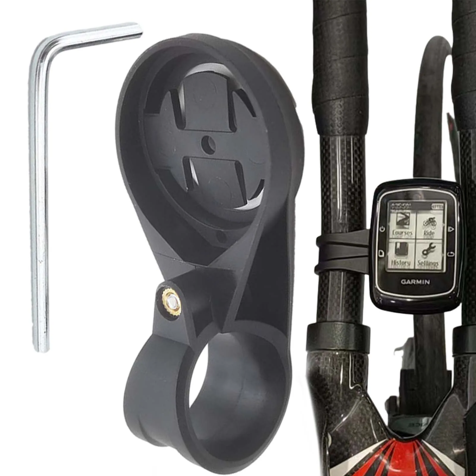 Bike Computer Holder Bicycle Rest Bar TT Bar Stopwatch Mount Holder Odometer Speedometer Extender Bracket Adapter For Edge GPS