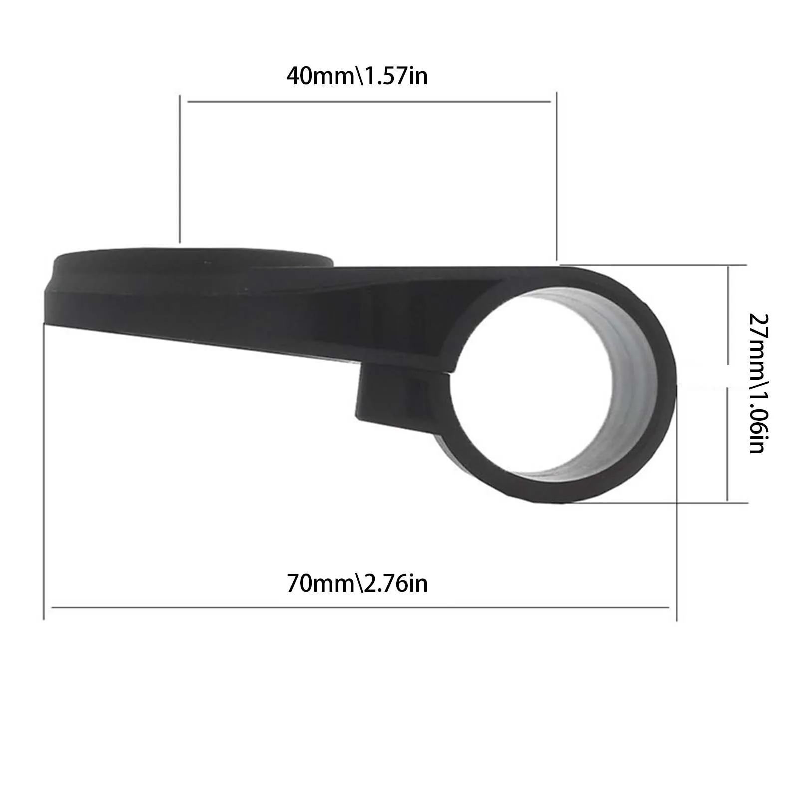 Bike Computer Holder Bicycle Rest Bar TT Bar Stopwatch Mount Holder Odometer Speedometer Extender Bracket Adapter For Edge GPS