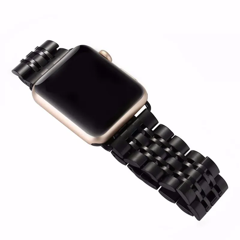 Strap For Apple Watch band 44mm 40mm 42mm/38mm 45mm 41mm smartwatch Stainless Steel watchband Bracelet iwatch series se 6 4 3 7