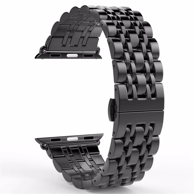 Strap For Apple Watch band 44mm 40mm 42mm/38mm 45mm 41mm smartwatch Stainless Steel watchband Bracelet iwatch series se 6 4 3 7