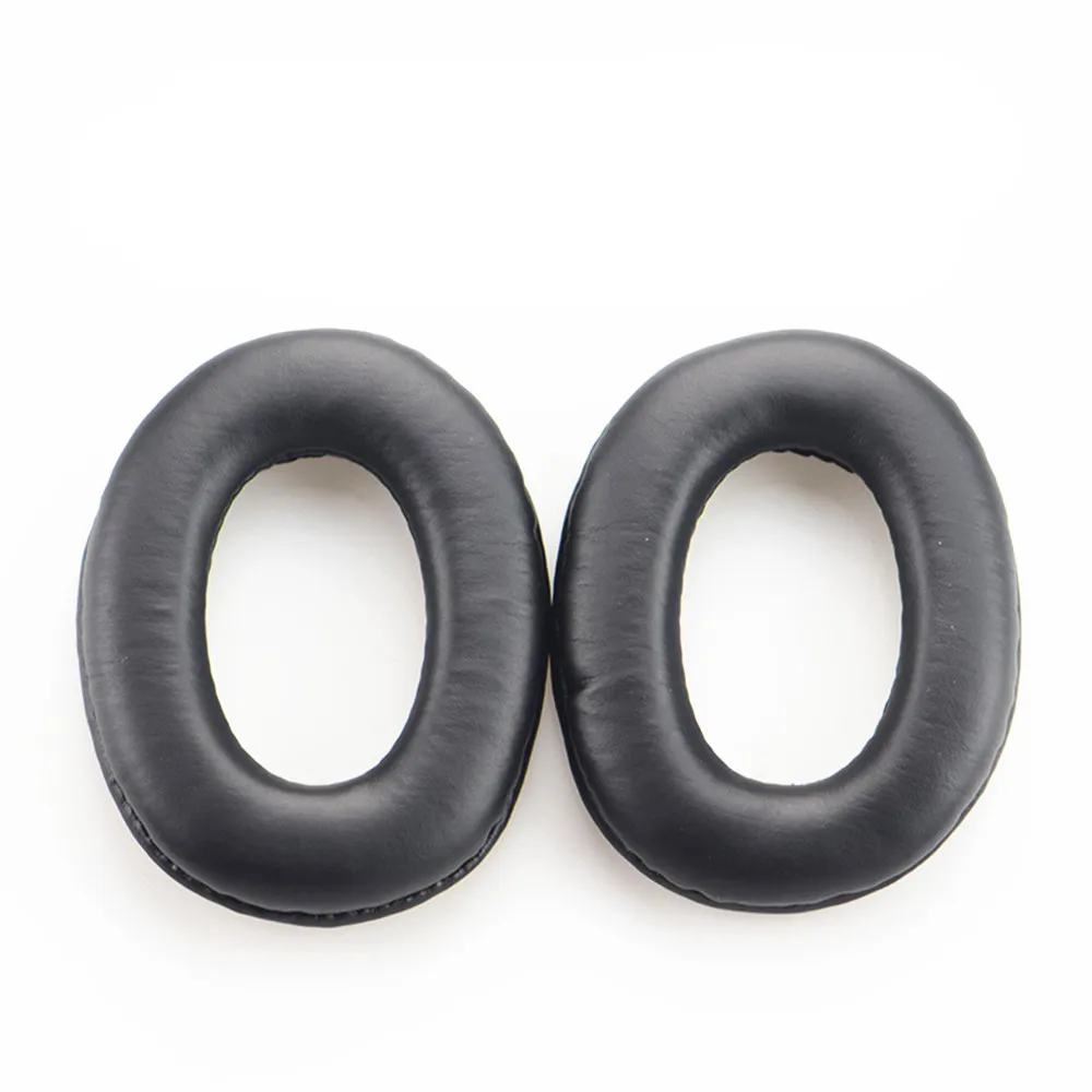 1Pair Ear Pads Headset Protein Leather Cushion Cover Earmuffs Replacement For Panasonic RP-HTX7 HTX7A HTX9 Headphone Accessories