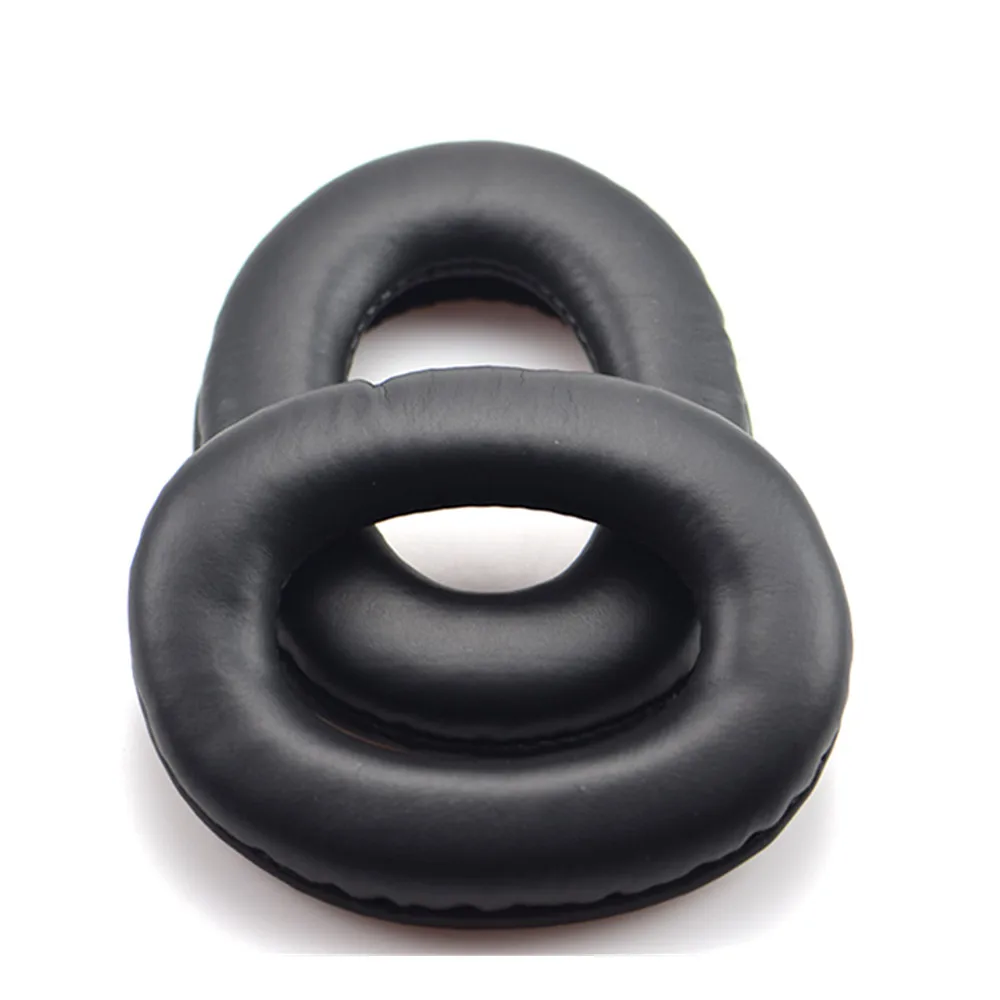 1Pair Ear Pads Headset Protein Leather Cushion Cover Earmuffs Replacement For Panasonic RP-HTX7 HTX7A HTX9 Headphone Accessories