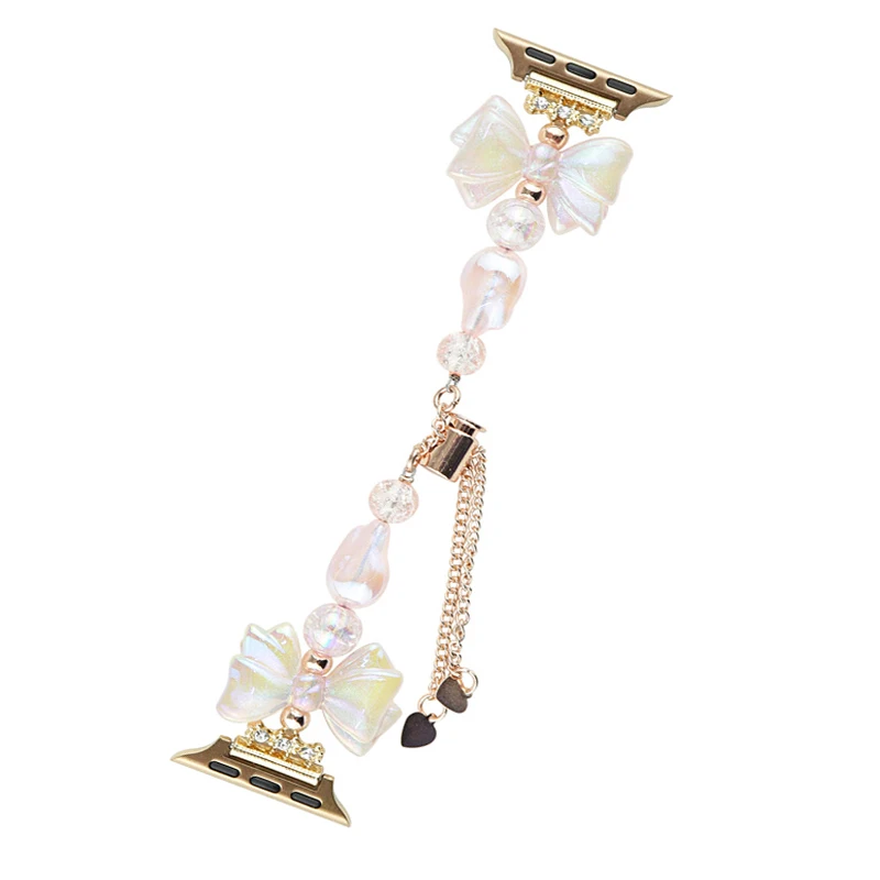 Women Jewelry strap for Apple Watch Band 45mm 44mm 38-42-40mm-41mm Luxury design Bracelet iwatch series 8 7 SE 6 5 4 Ultra 49mm