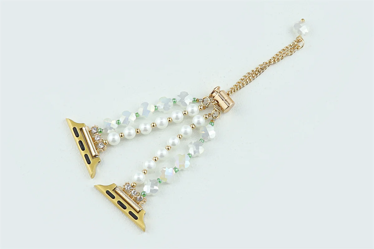 Women Jewelry strap for Apple Watch Band 45mm 44mm 38-42-40mm-41mm Luxury design Bracelet iwatch series 8 7 SE 6 5 4 Ultra 49mm