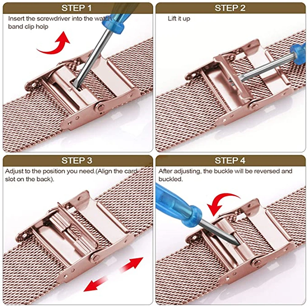 Stainless steel Band For Samsung Galaxy watch 6 4 classic 40mm 44mm 43mm 47mm link bracelet correa Galaxy watch 4/6/5/pro Strap