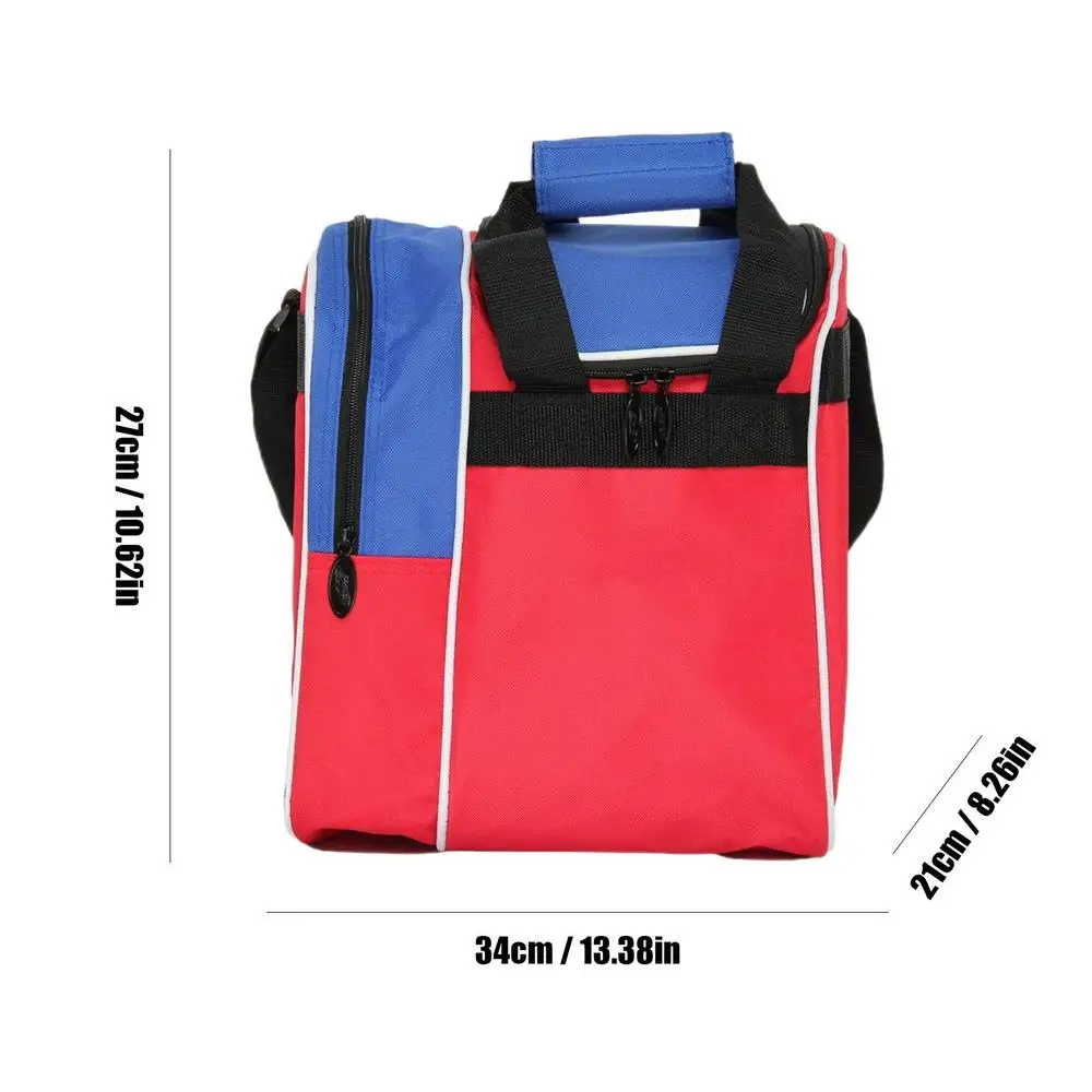 Bowling Ball Handbag, 10 Pin Bowling Shoes Towel Water Bottle Storage Bag, Professional Bowling 18L Large Capacity Carrying Bag