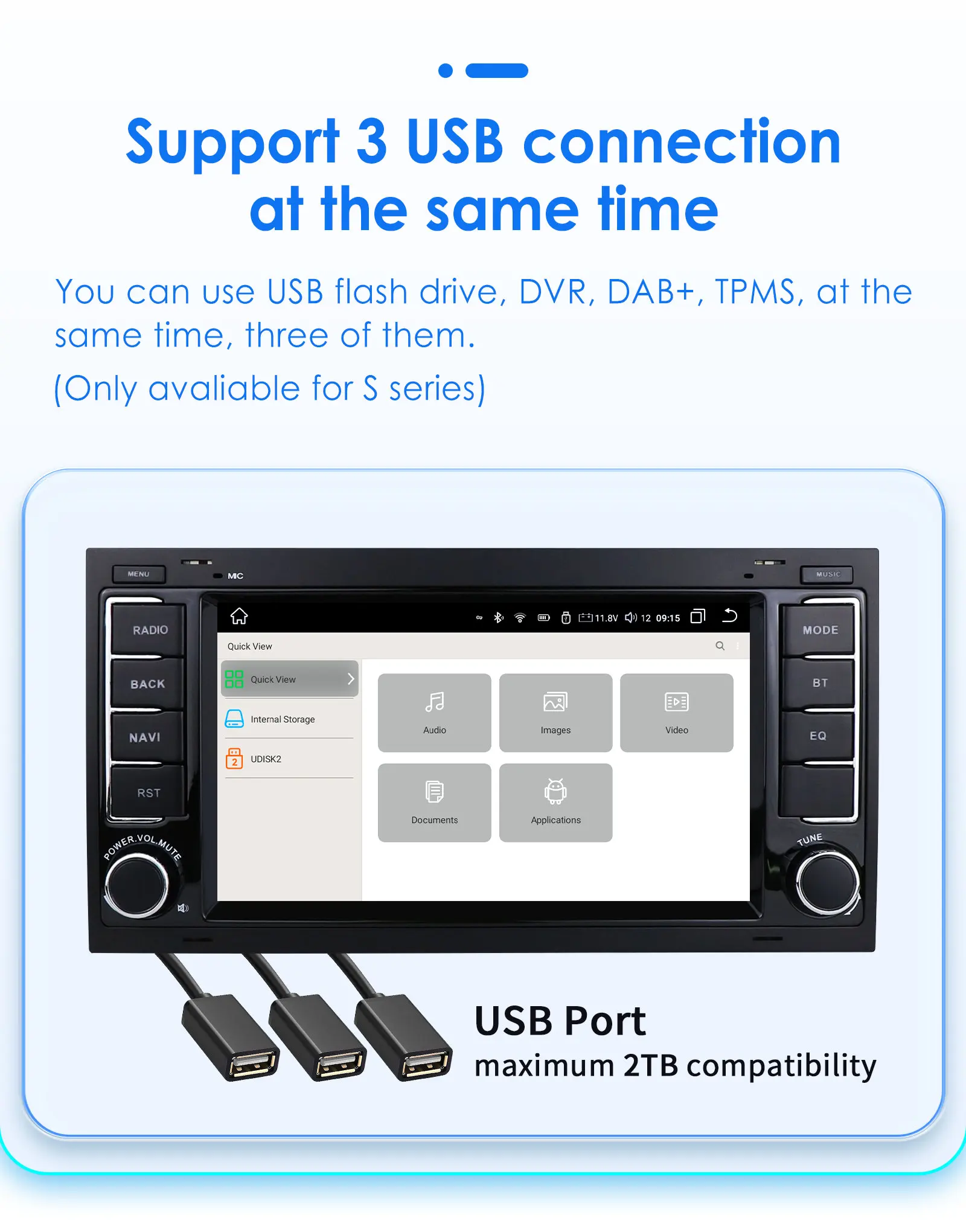 Hizpo 7 Inch Android Auto Radio for Volkswagen VW Touareg Multivan T5 Transporte Carplay Car Multimedia GPS 2 Din Autoradio 7862