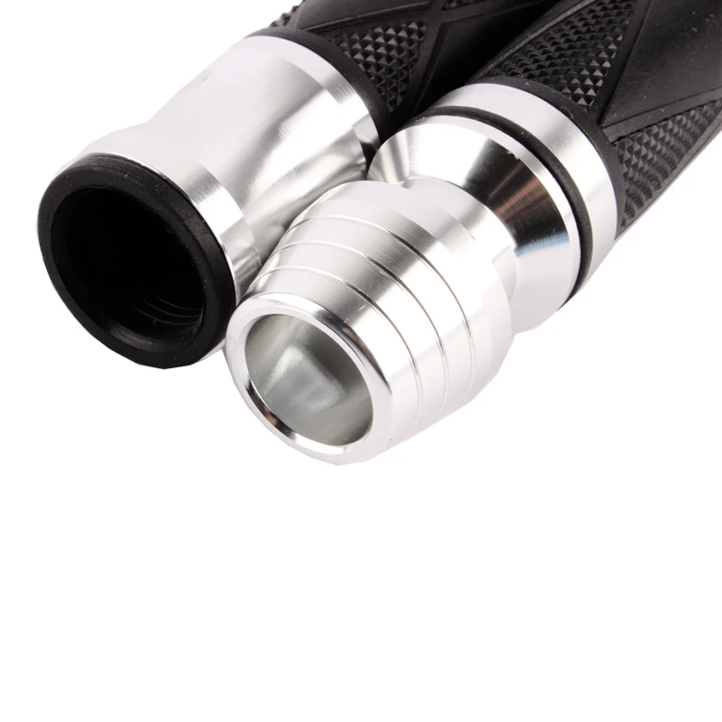 7/8" 22mm Motorcycle Throttle Hand Grips Aluminum Handle Bar End Cap Plug Grips for Kawasaki Honda Suzuki Benelli Yamaha Harley