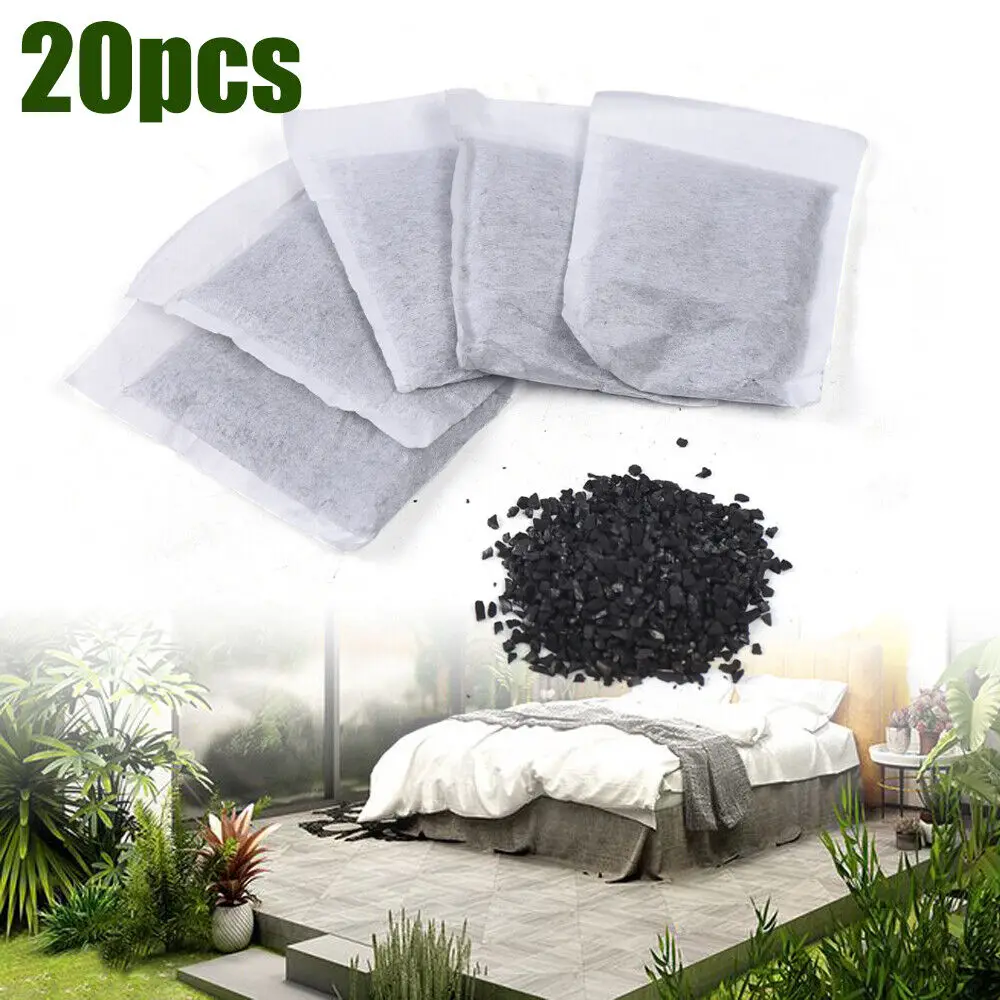 20× Pure Distillers Activated Carbon Charcoal Filters Packs For Water Distiller Purify Water Remove Compound