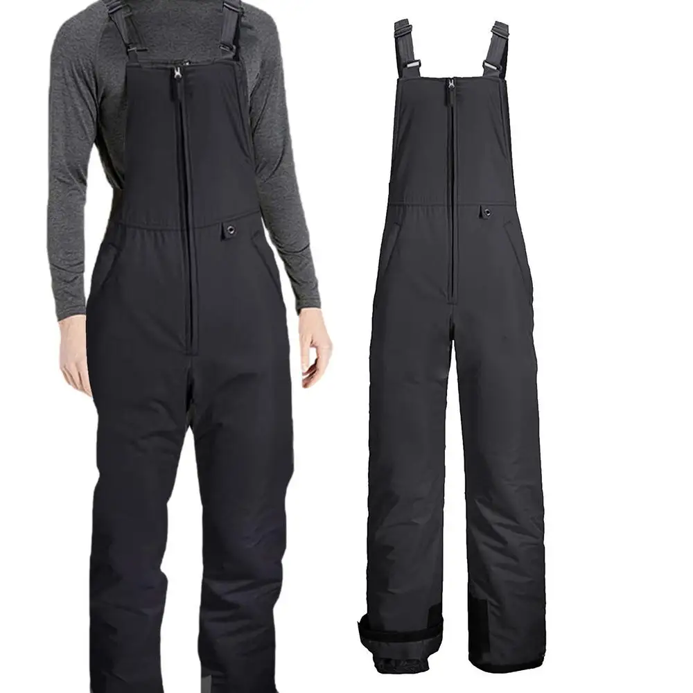 Snowboarding Bibs Snowboarding Overalls Winter Bibs Comfortable Waterproof Thickened Winter Overalls Snow Bibs Insulated