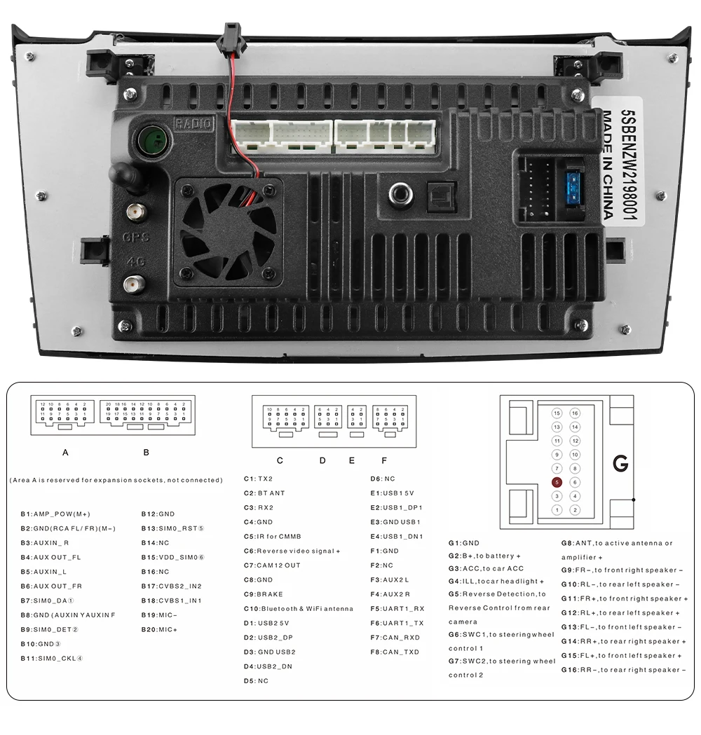 Hizpo 8" Car Radio Stereo For Benz E-Class W211 2002-2009 CLS-CLK-G-Class W463 W209 W219 GPS Navi AI Carplay Multimidia Player