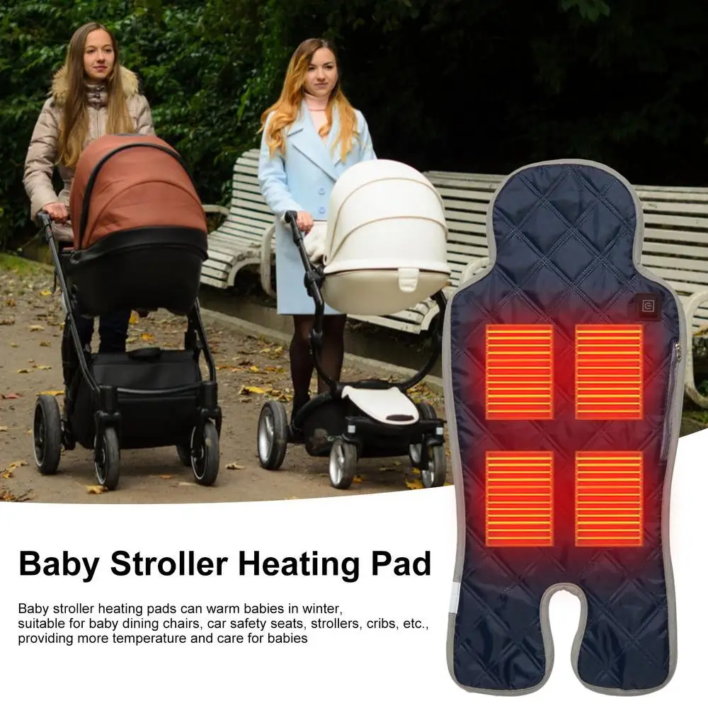 Winter Auto Car Seat Cover Mat For Baby Kids Children Warm Seat Heating Pad USB Universal Accessories Automobiles Seat Covers