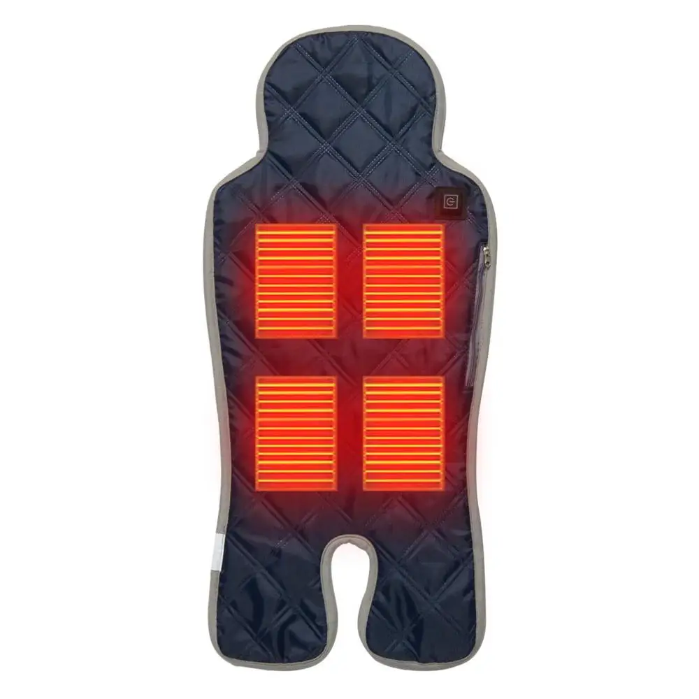 Winter Auto Car Seat Cover Mat For Baby Kids Children Warm Seat Heating Pad USB Universal Accessories Automobiles Seat Covers