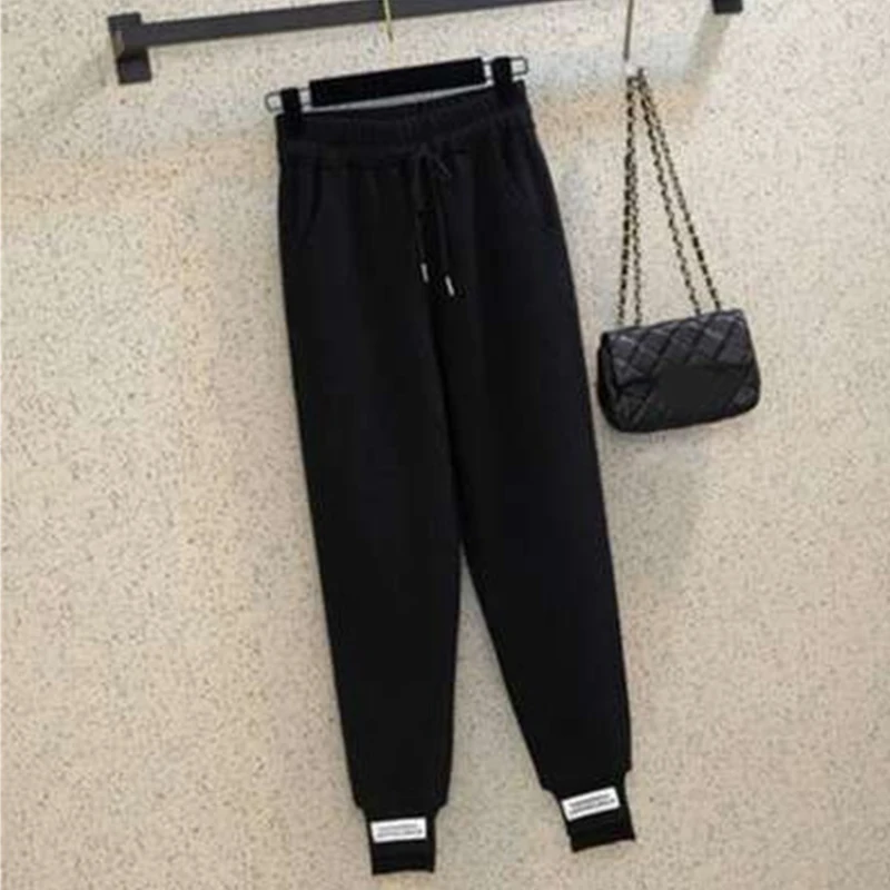 Sweatpants Women Baggy Gray Sports Pants Joggers Wide Leg Oversized Streetwear High Waisted Trousers Women 2023 New