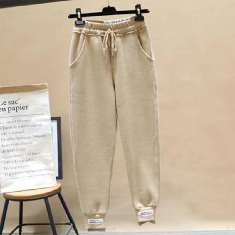 Sweatpants Women Baggy Gray Sports Pants Joggers Wide Leg Oversized Streetwear High Waisted Trousers Women 2023 New