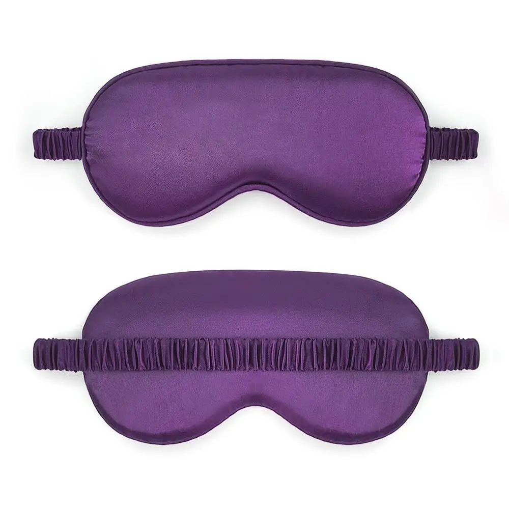 Sleeping Eye Cover Night Blindfold Blackout Light Blocking Eye Cover Smooth Soft Breathable Eye Cover Elastic Light Blocking Eye