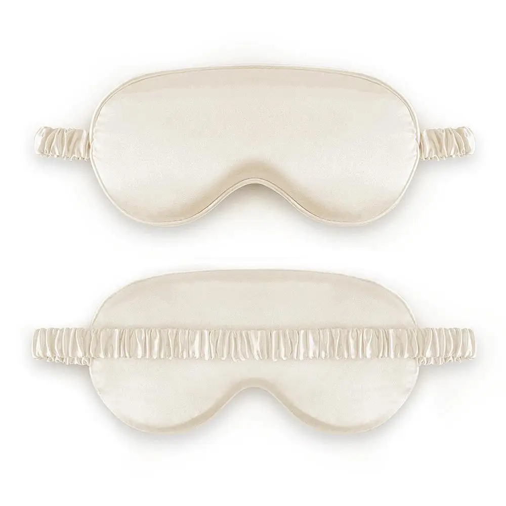 Sleeping Eye Cover Night Blindfold Blackout Light Blocking Eye Cover Smooth Soft Breathable Eye Cover Elastic Light Blocking Eye