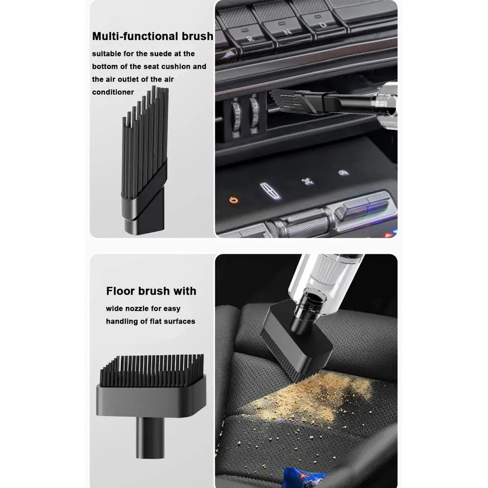 5500Pa ABS Auto Handheld Vacuum Cleaner, Car Accessories Novelties, Powerful Wireless Car Vacuum Cleaner, Car Gadgets, 1200mAh