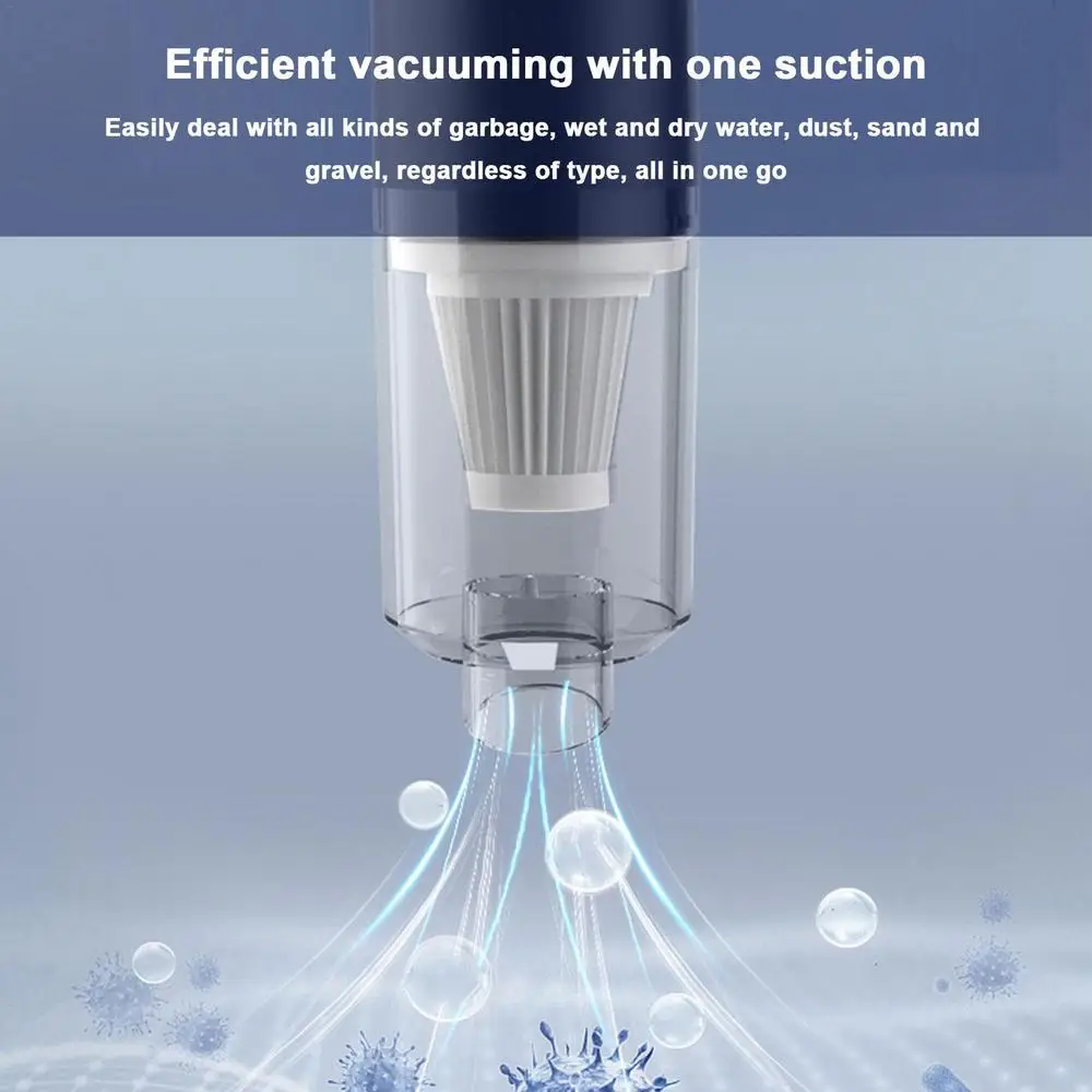5500Pa ABS Auto Handheld Vacuum Cleaner, Car Accessories Novelties, Powerful Wireless Car Vacuum Cleaner, Car Gadgets, 1200mAh