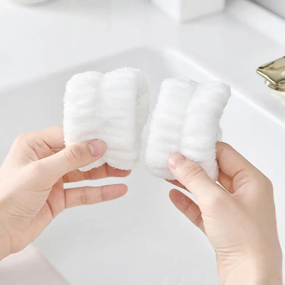 Face Wash Wristband Set Women's Headband Wristbands Absorbent Waterproof Wristbands Makeup Face Wash Hair Bands