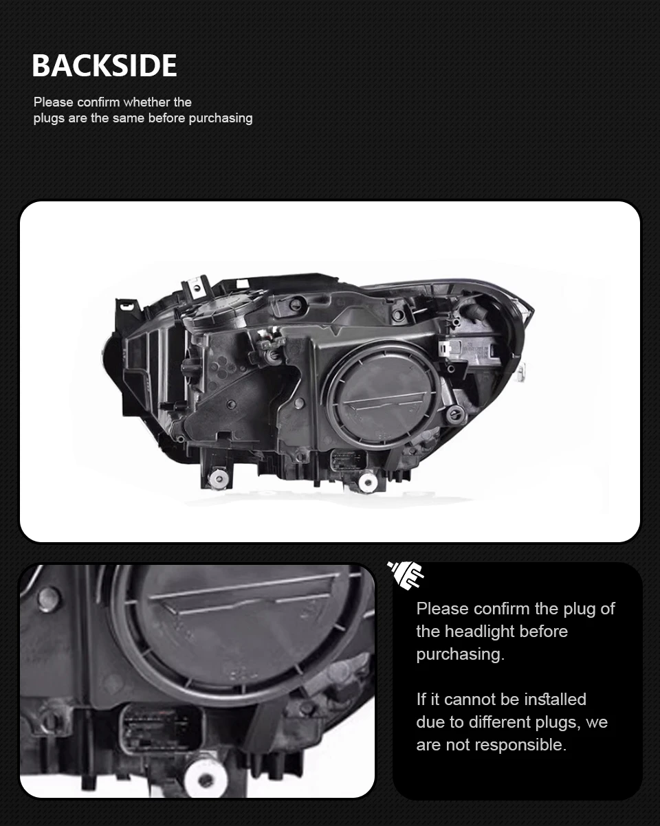 Car Lights for BMW F20 2012-2015 116i 120i LED Auto Headlights Assembly Upgrade Bifocal Lens Dynamic Lamp Exterior Accessories