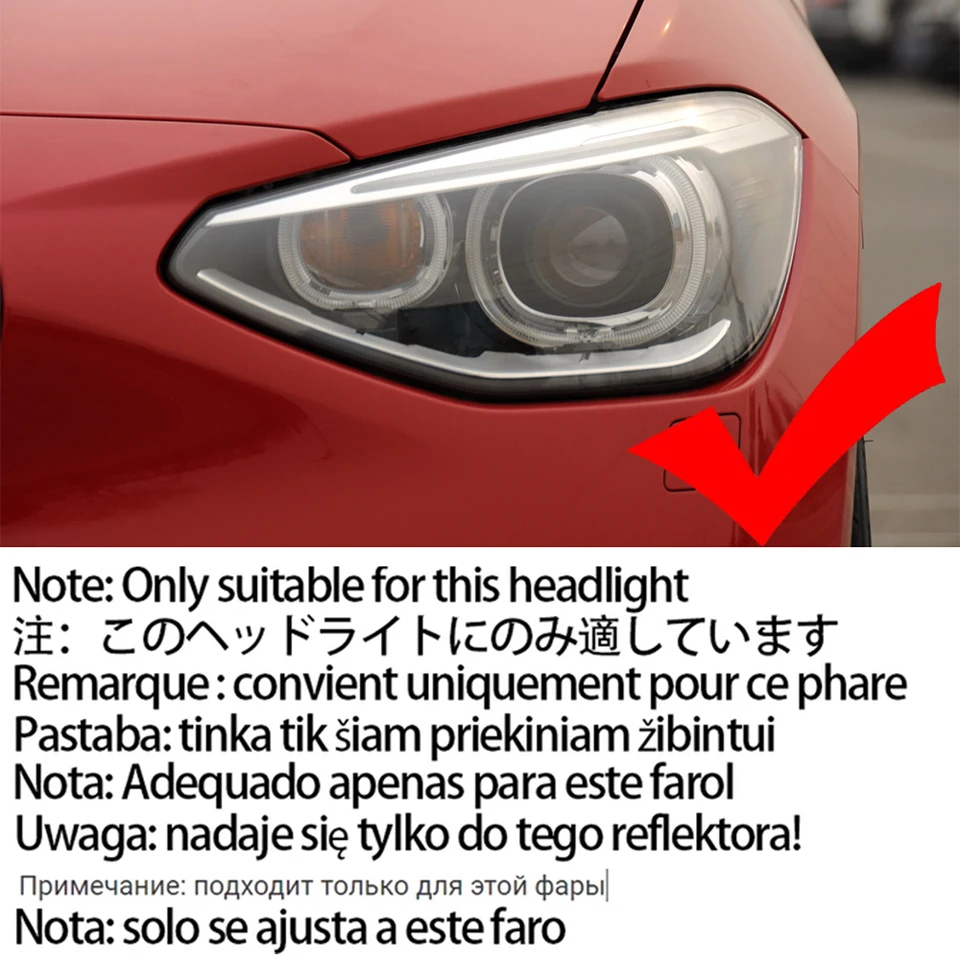 Car Lights for BMW F20 2012-2015 116i 120i LED Auto Headlights Assembly Upgrade Bifocal Lens Dynamic Lamp Exterior Accessories